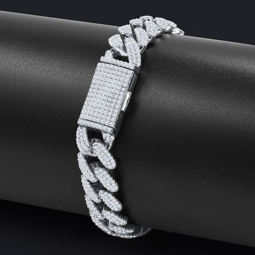 QUINOXITE STERLING SILVER 12MM BRACELET | 9221921