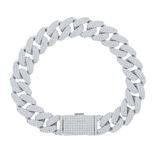 QUINOXITE STERLING SILVER 12MM BRACELET | 9221921