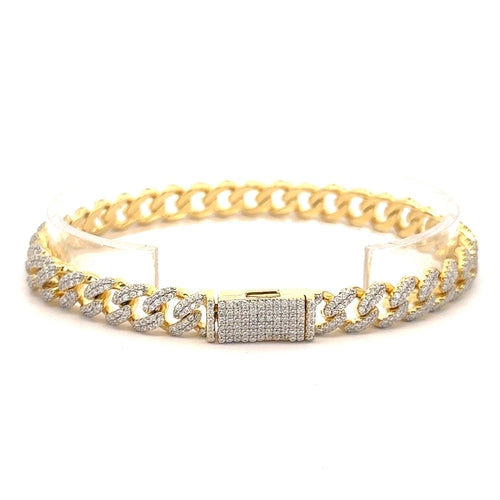 CAMEO 8MM CUBAN BRACELET | 963572